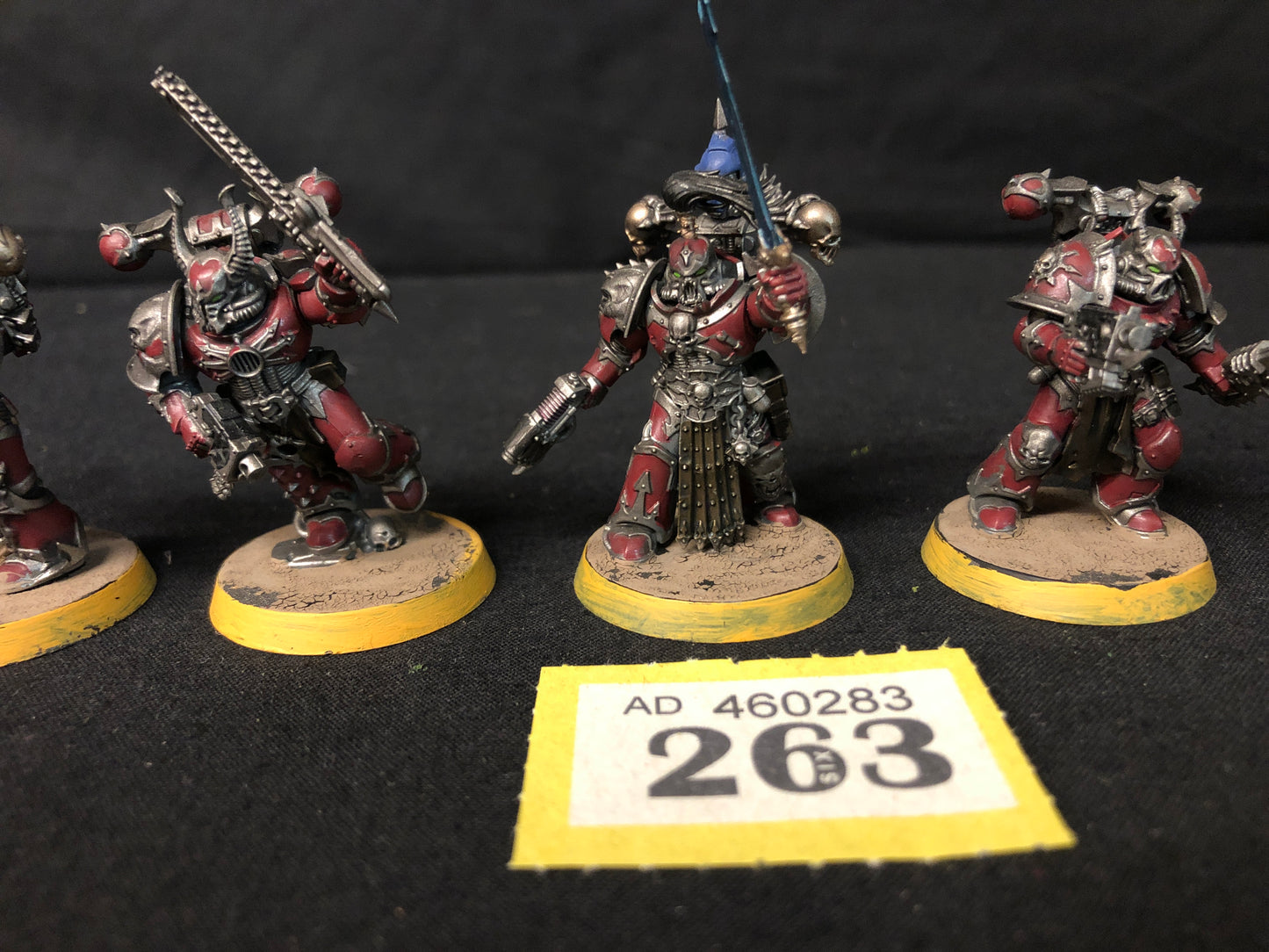 5x Chaos Space Marines #263 Chaos Space Marines Warhammer 40k
