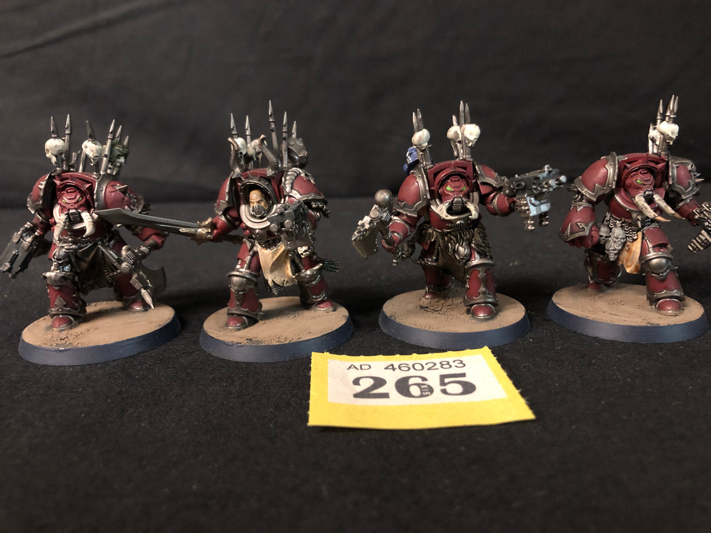4x Terminators Squad #265 Chaos Space Marines Warhammer 40k