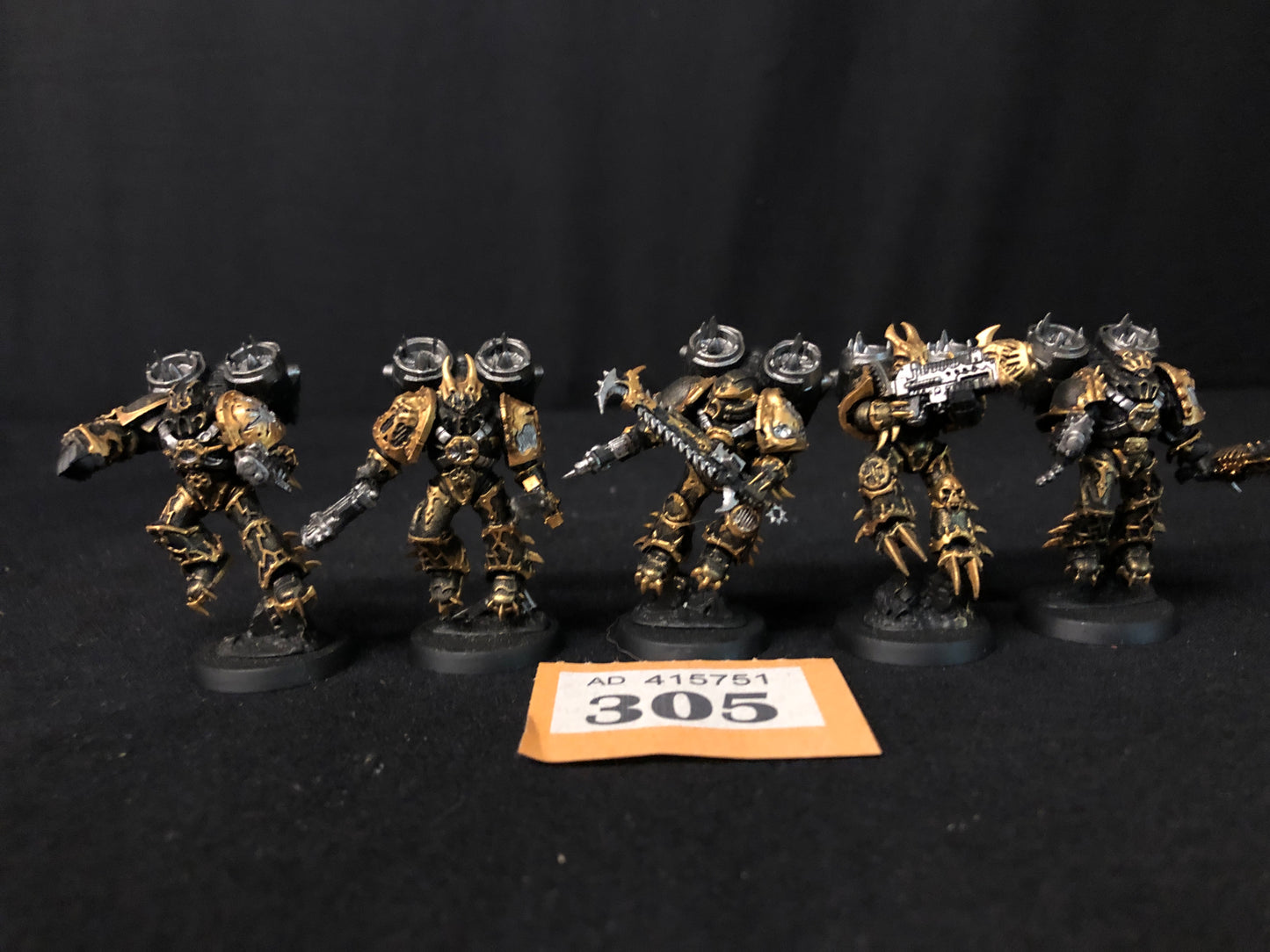 5x Raptors #305 Chaos Space Marines Warhammer 40k