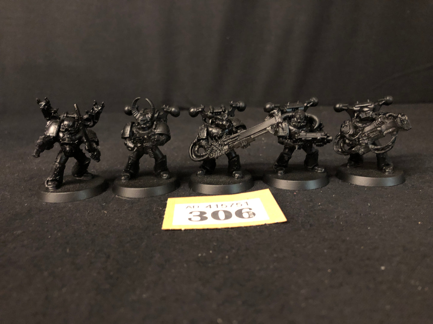 5x Legionnaires #306 Chaos Space Marines Warhammer 40k