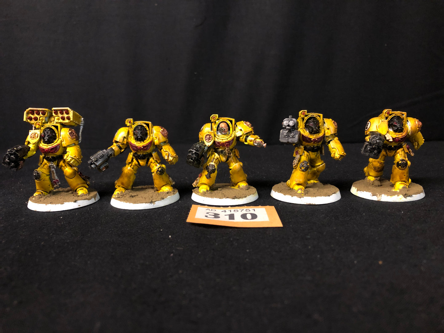 5x Primaris Terminator Squad #310 Space Marines Warhammer 40k