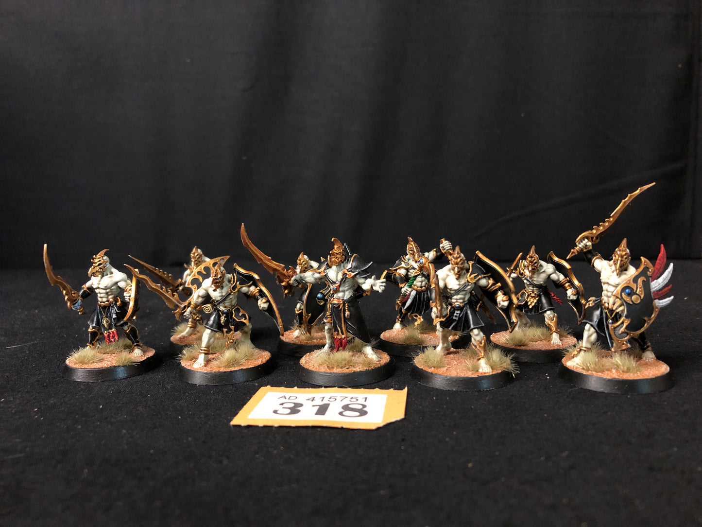 9x Kairic Acolytes #318 VERY Well Painted Disciples of Tzeentch AOS Warhammer 40k