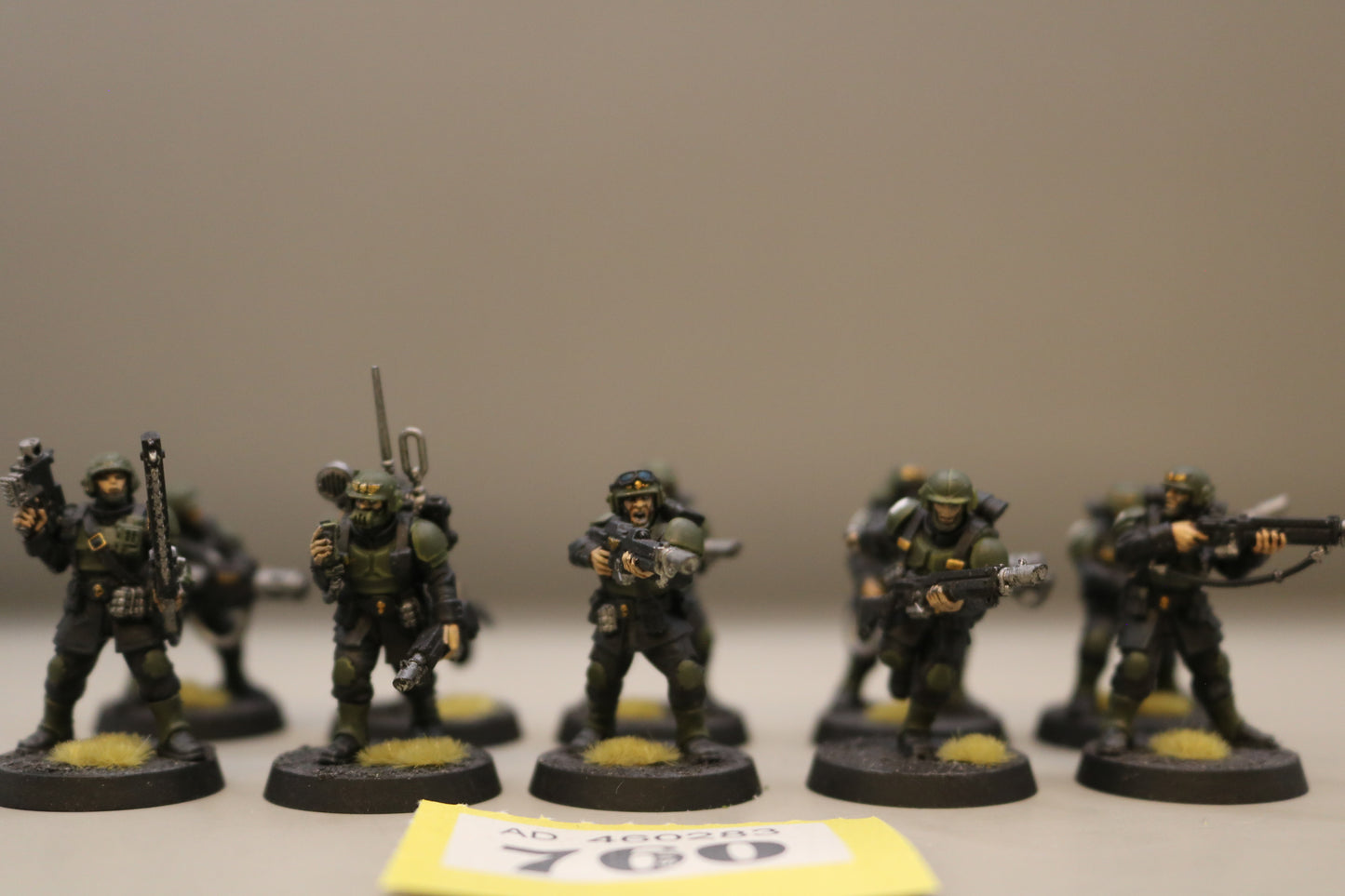 10x Cadian Shock Troops #760 Well Painted Astra Militarum Warhammer 40k