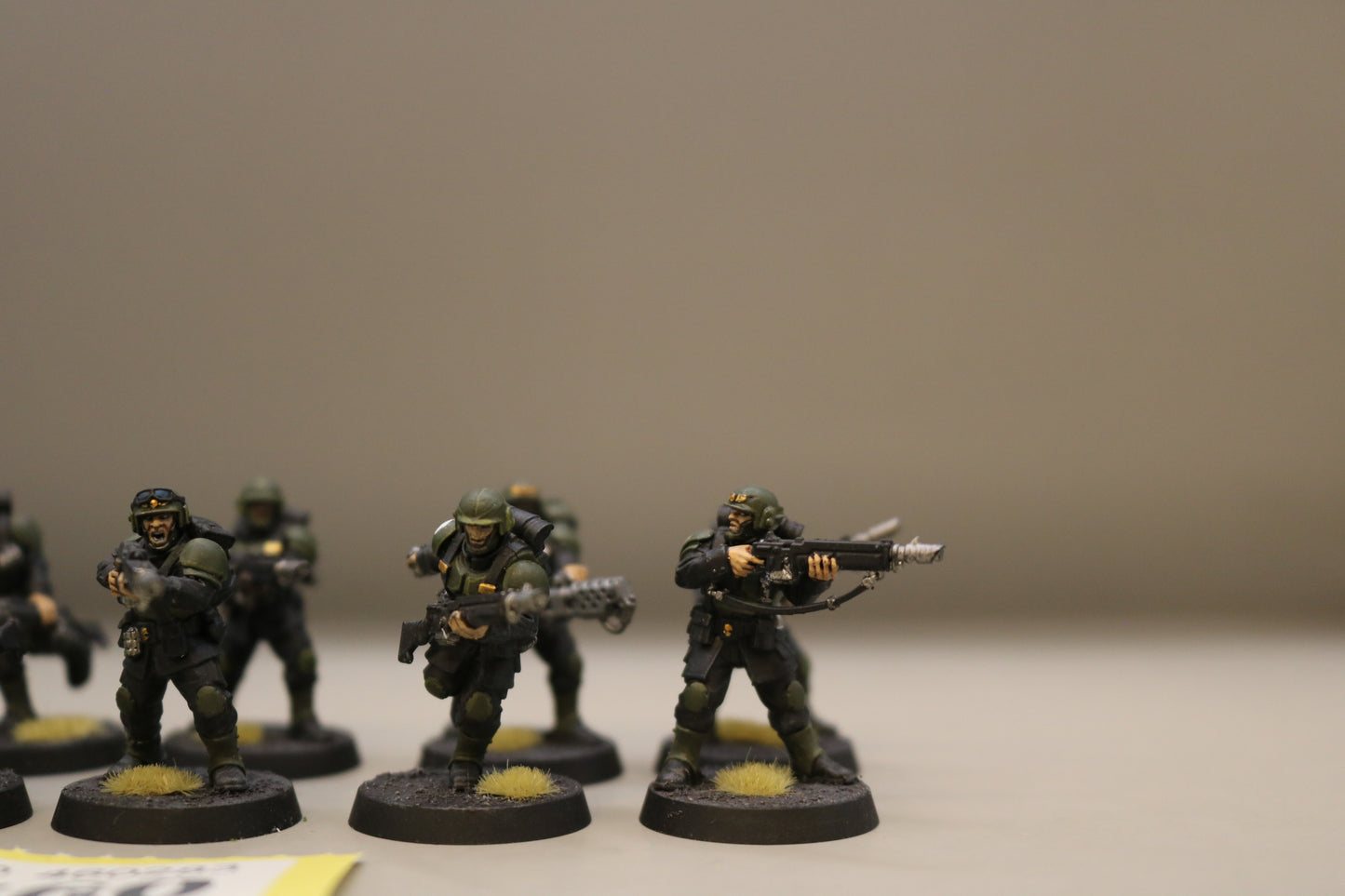 10x Cadian Shock Troops #760 Well Painted Astra Militarum Warhammer 40k