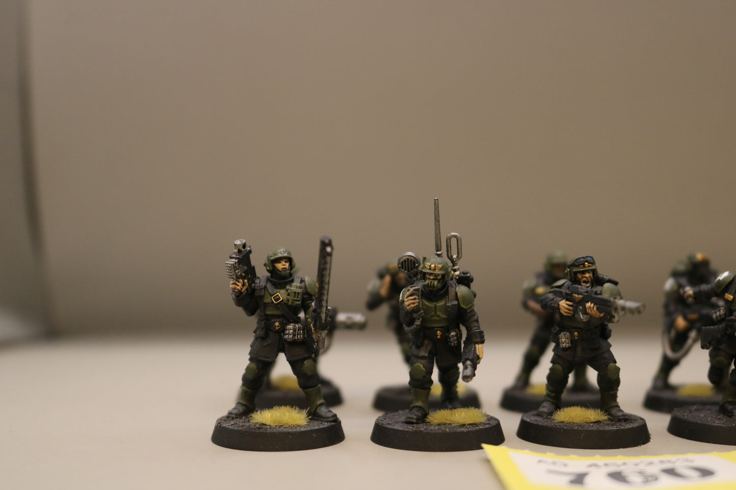 10x Cadian Shock Troops #760 Well Painted Astra Militarum Warhammer 40k