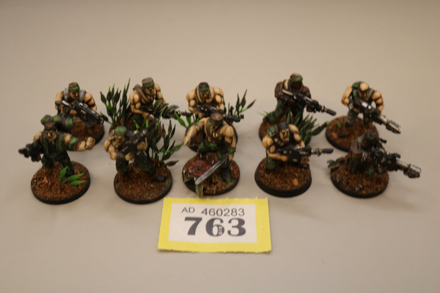 10x Catachan Jungler Fighters #763 Very Well Painted Astra Militarum Warhammer 40k