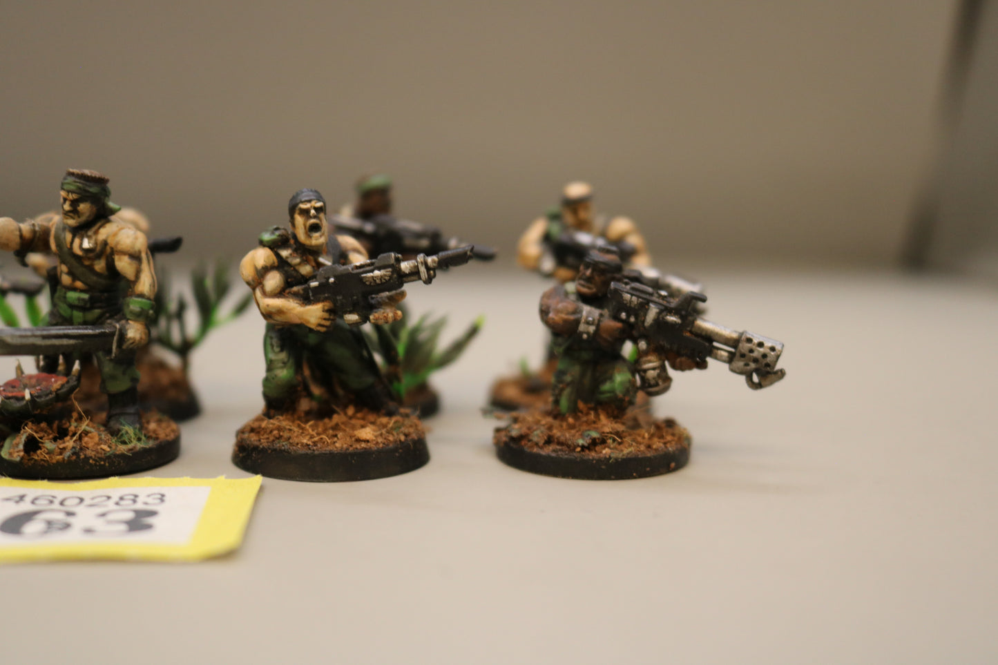 10x Catachan Jungler Fighters #763 Very Well Painted Astra Militarum Warhammer 40k