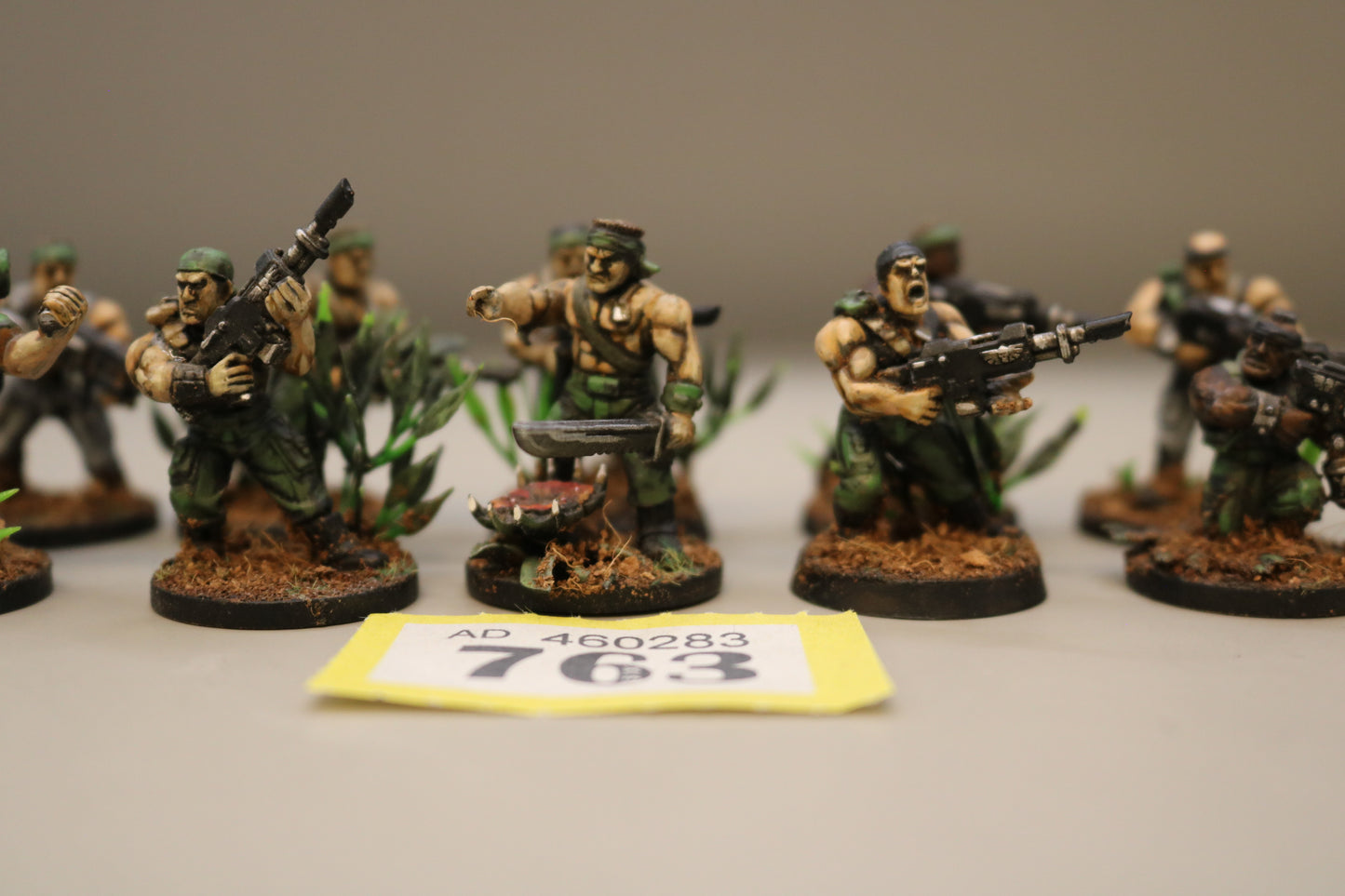 10x Catachan Jungler Fighters #763 Very Well Painted Astra Militarum Warhammer 40k