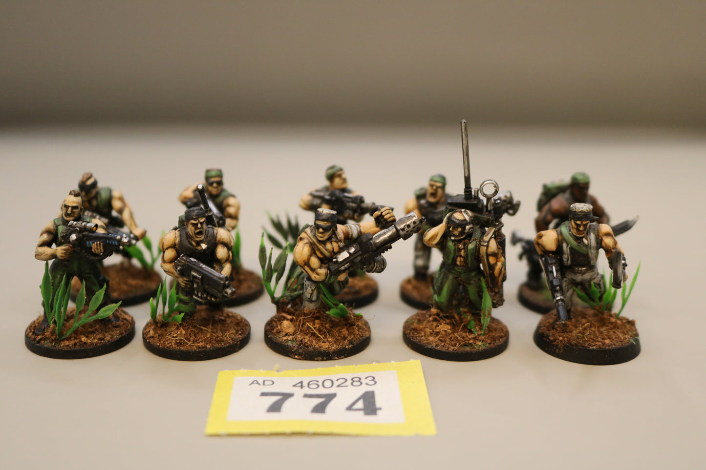 10x Catachan Jungle Fighters #774 VERY Well Painted Astra Militarum Warhammer 40k