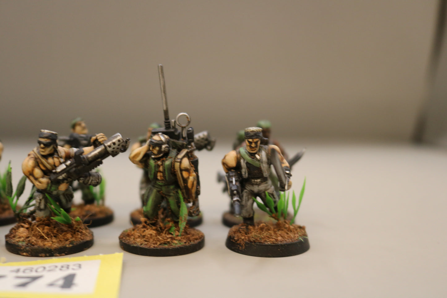 10x Catachan Jungle Fighters #774 VERY Well Painted Astra Militarum Warhammer 40k