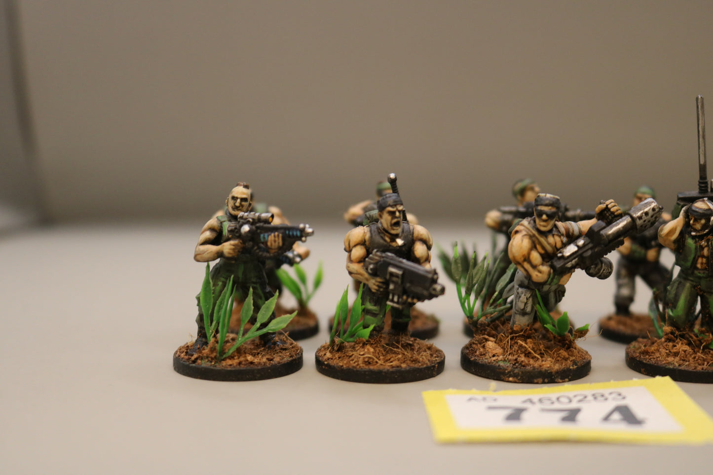10x Catachan Jungle Fighters #774 VERY Well Painted Astra Militarum Warhammer 40k