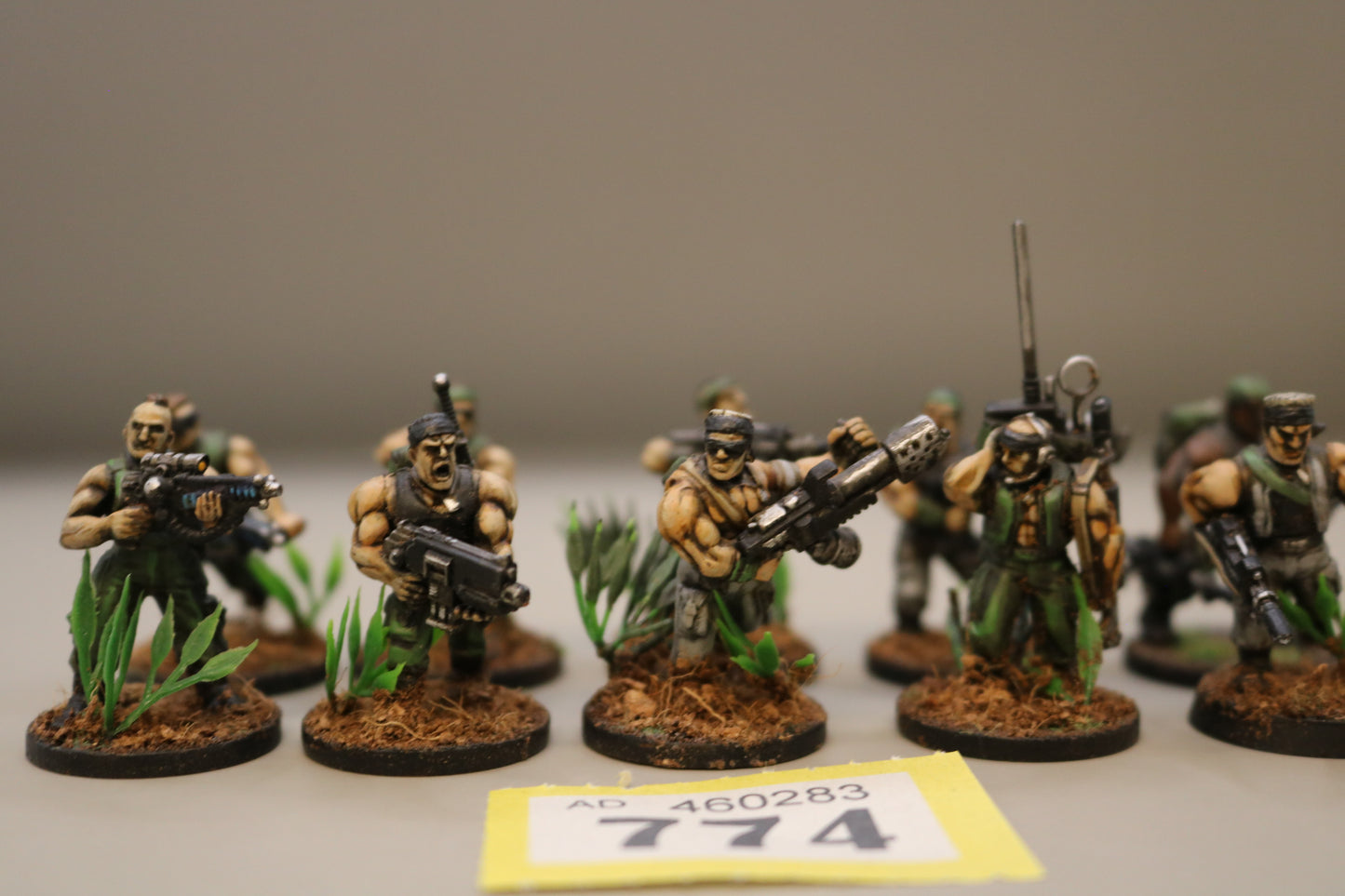 10x Catachan Jungle Fighters #774 VERY Well Painted Astra Militarum Warhammer 40k