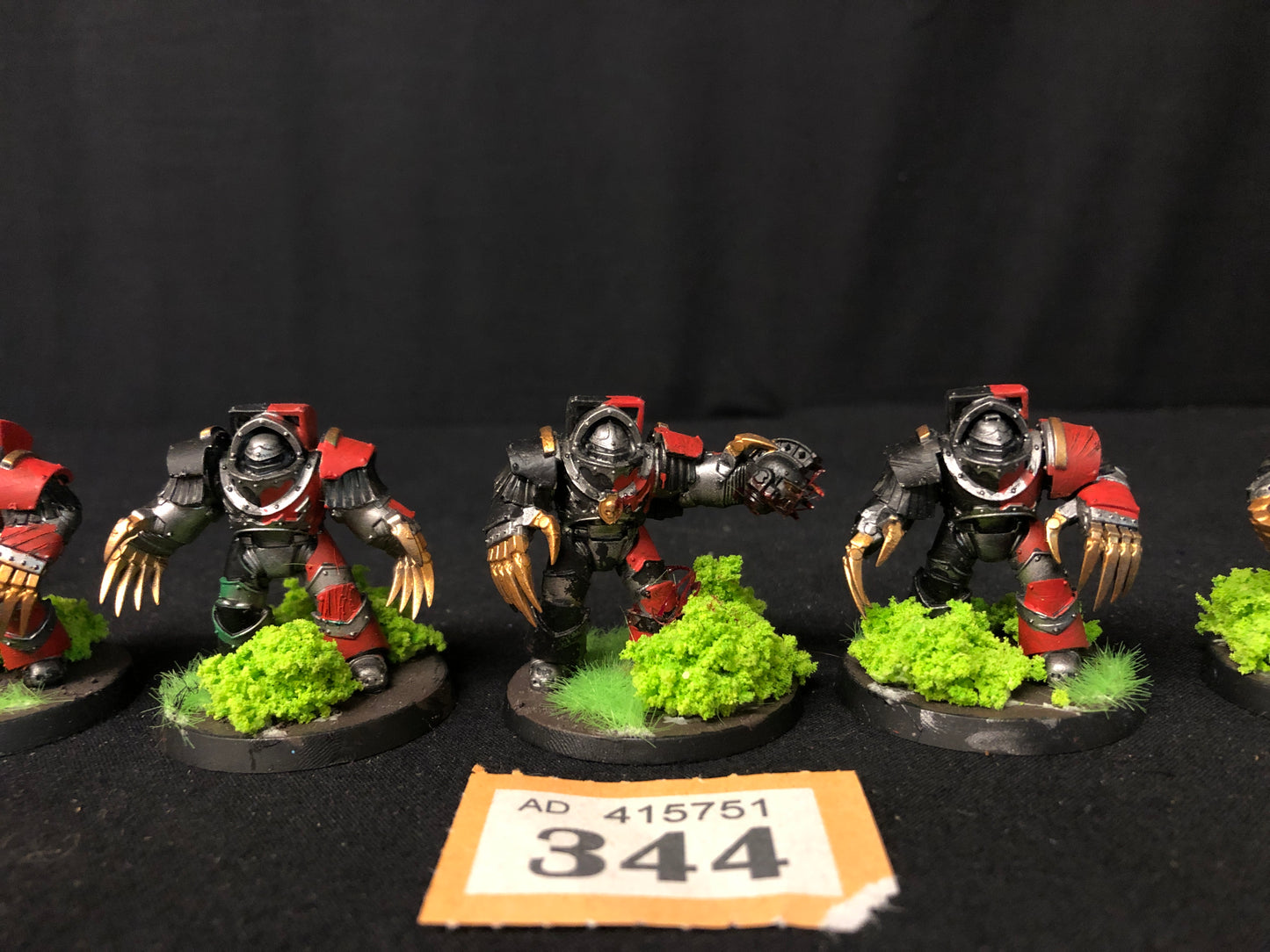 5x Cataphractii Terminators Squad #344 Legiones Astartes 30k Warhammer 40k