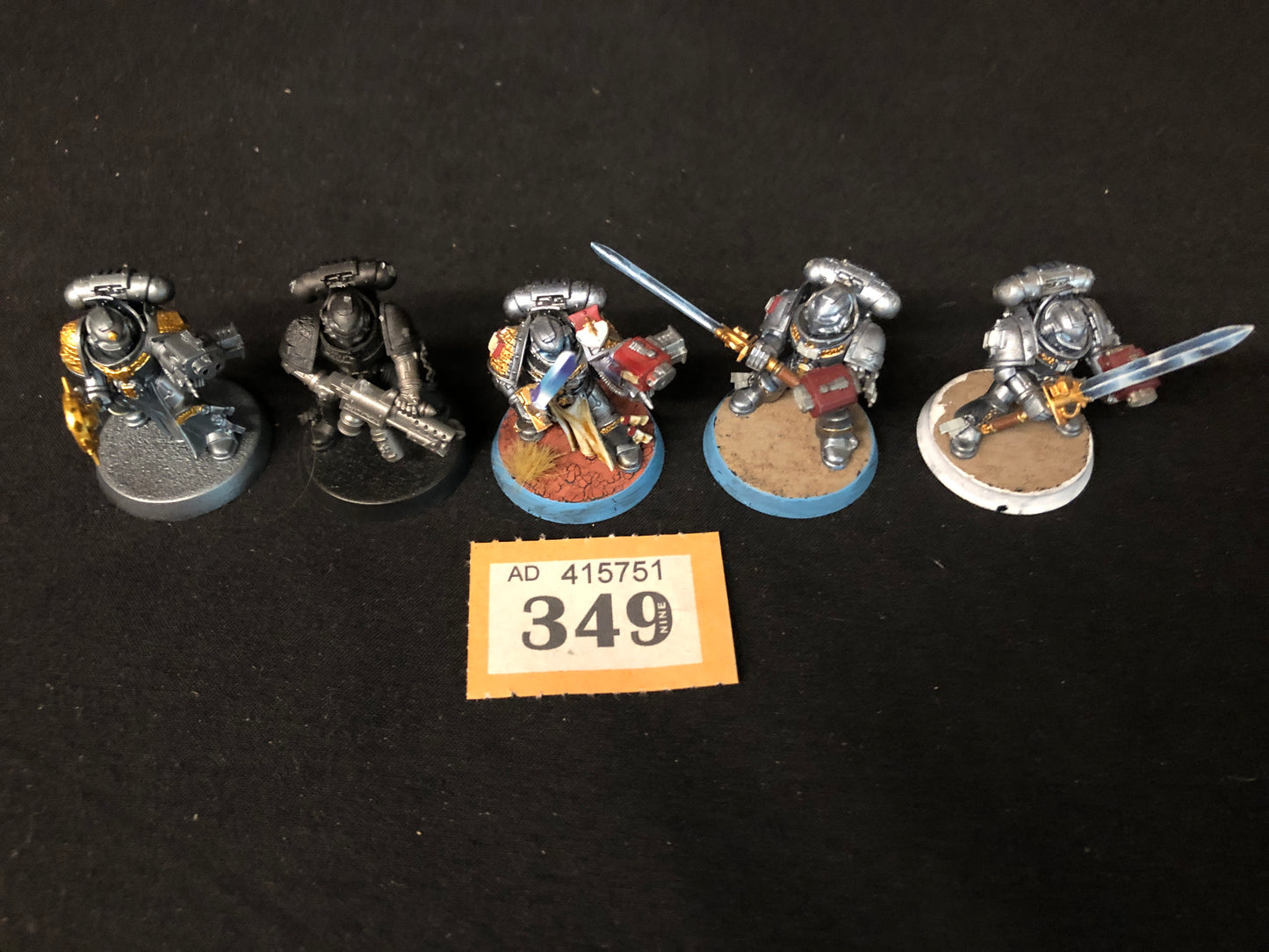 5x Strike Squad #349 Grey Knights Space Marines Warhammer 40k
