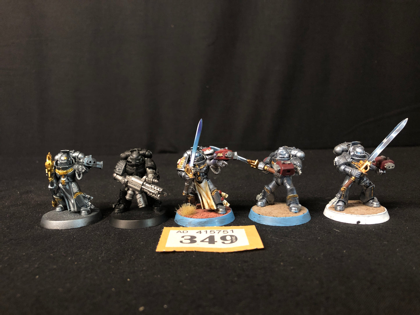 5x Strike Squad #349 Grey Knights Space Marines Warhammer 40k