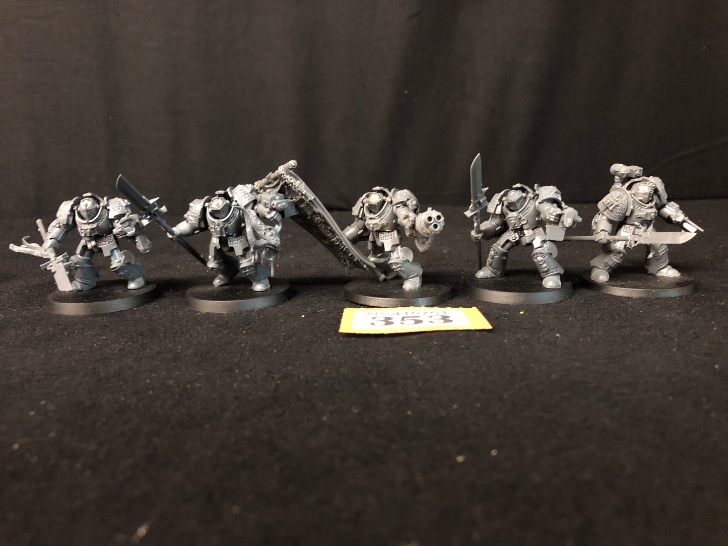 5x Terminator Squad #353 Grey Knights Space Marines Warhammer 40k