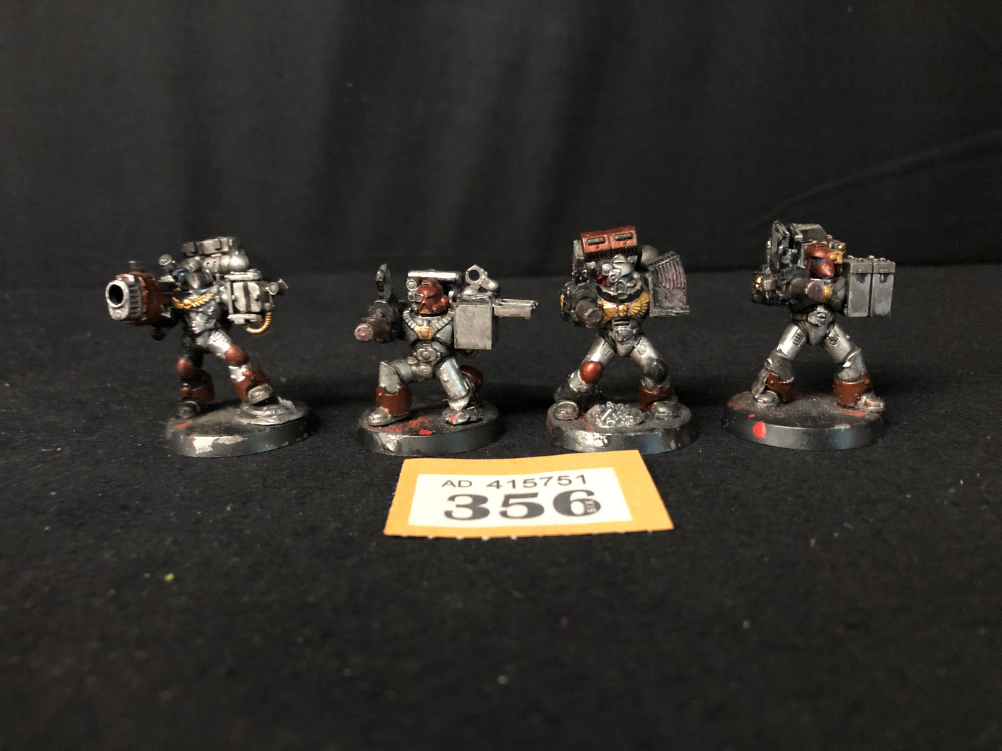 4x Devastators Squad #356 Space Marines Warhammer 40k