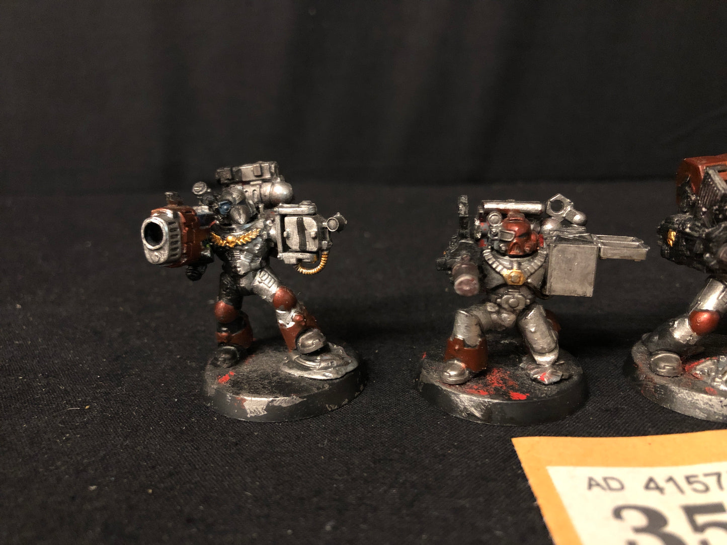 4x Devastators Squad #356 Space Marines Warhammer 40k