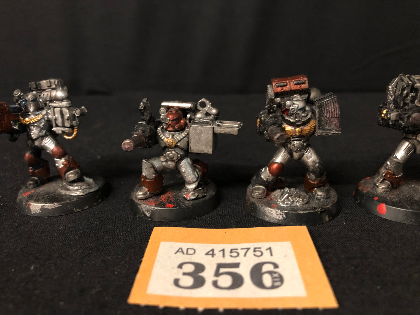 4x Devastators Squad #356 Space Marines Warhammer 40k