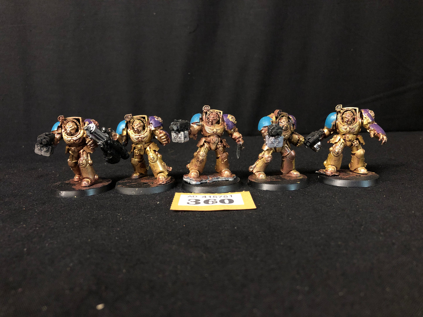 5x Primaris Terminator Squad #360 Space Marines Warhammer 40k