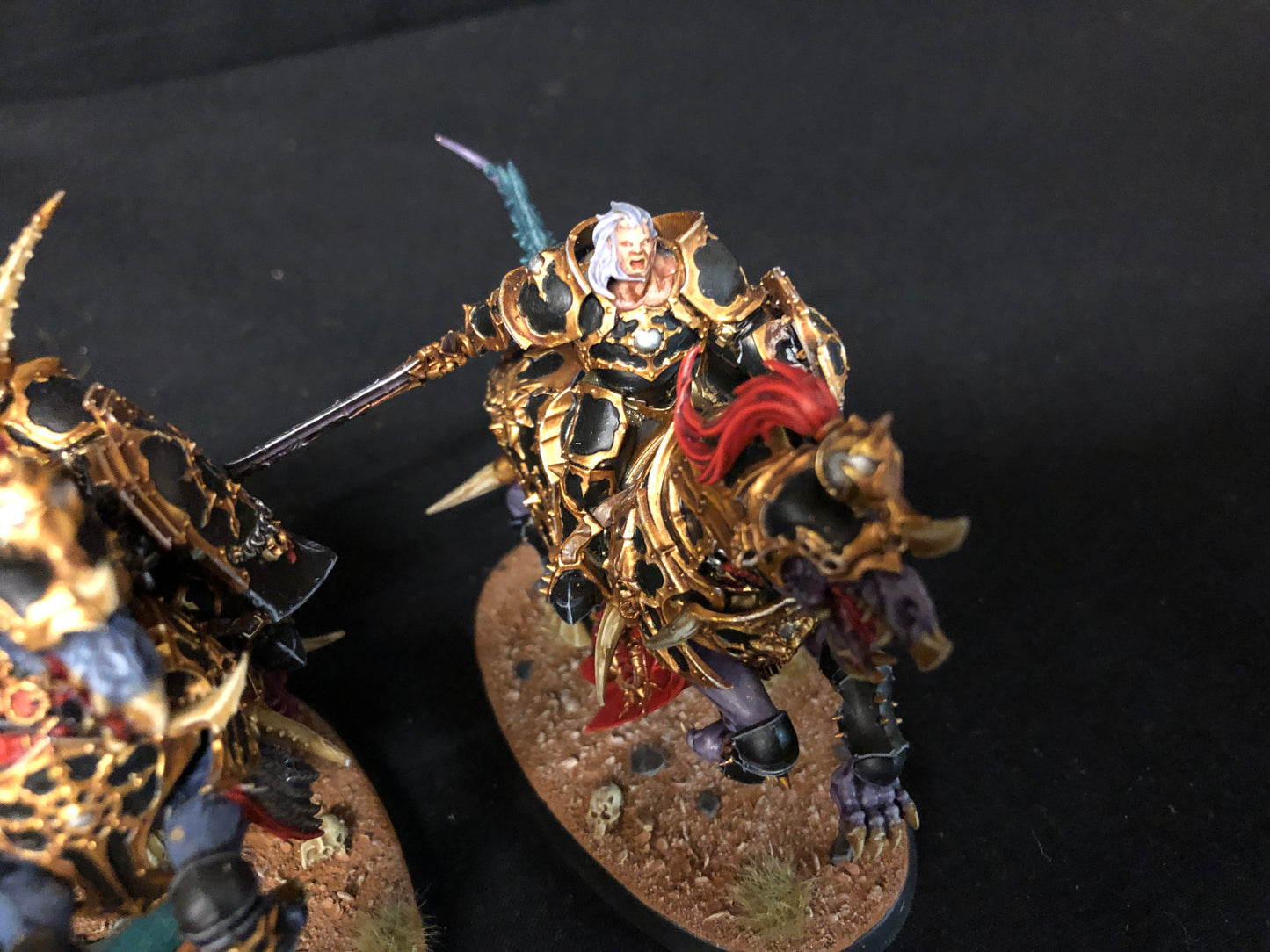 3x Varanguard #370 VERY Well Painted Slaves to Darkness AOS Warhammer 40k