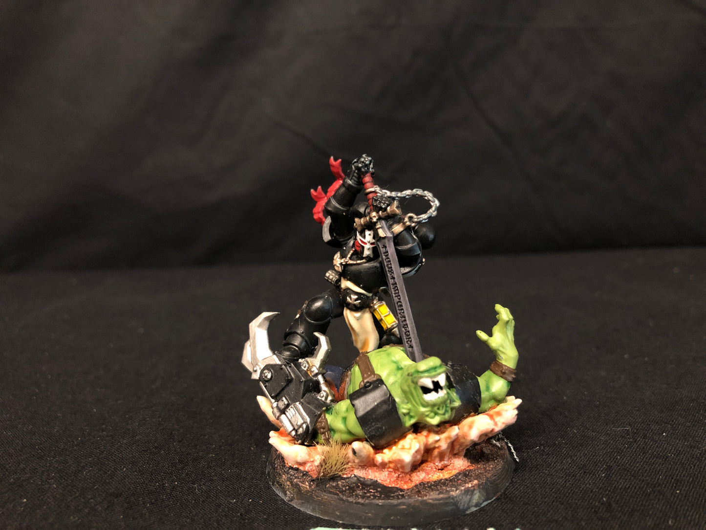Bayard's Revenge #203 Well Painted Black Templars Space Marines Warhammer 40k