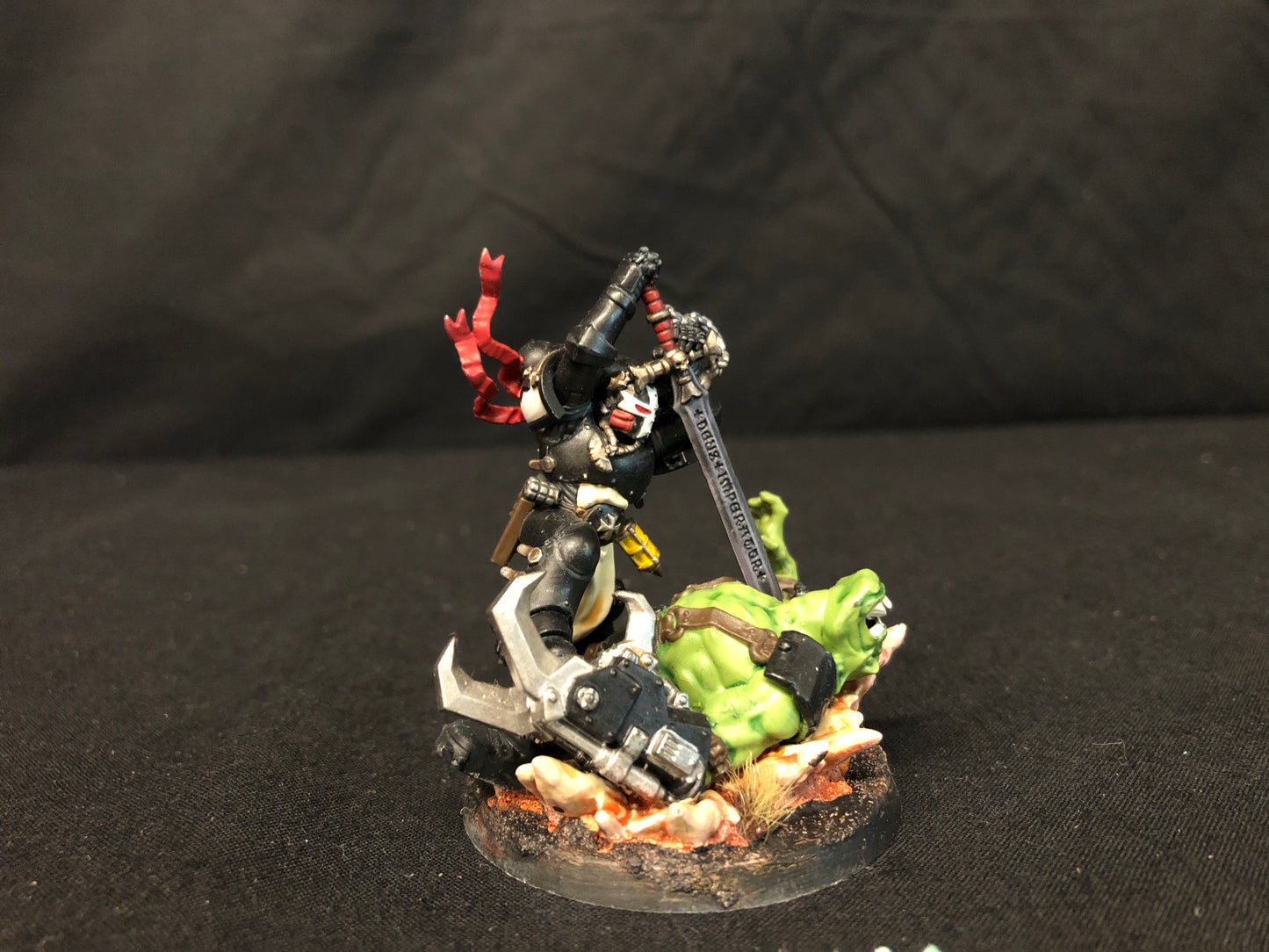 Bayard's Revenge #203 Well Painted Black Templars Space Marines Warhammer 40k