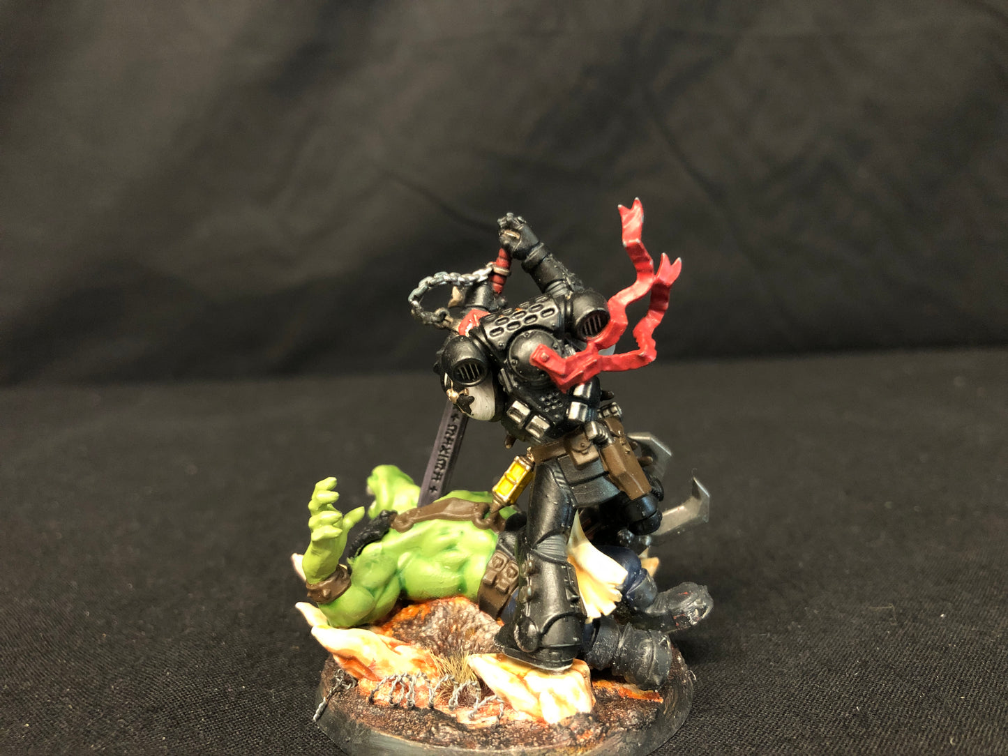 Bayard's Revenge #203 Well Painted Black Templars Space Marines Warhammer 40k