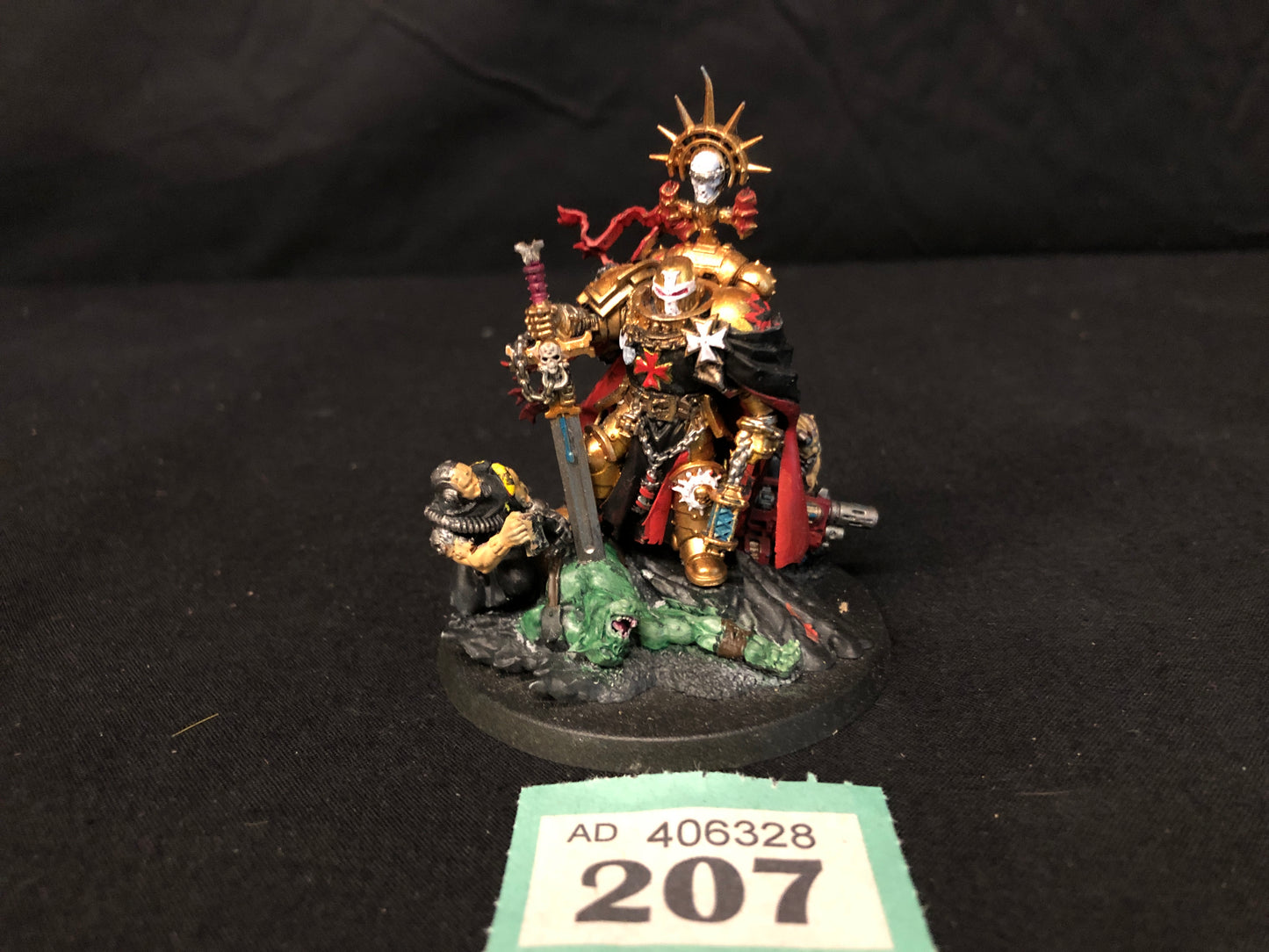 High Marshall Helbrecht #207 Black Templars Space Marines Warhammer 40k