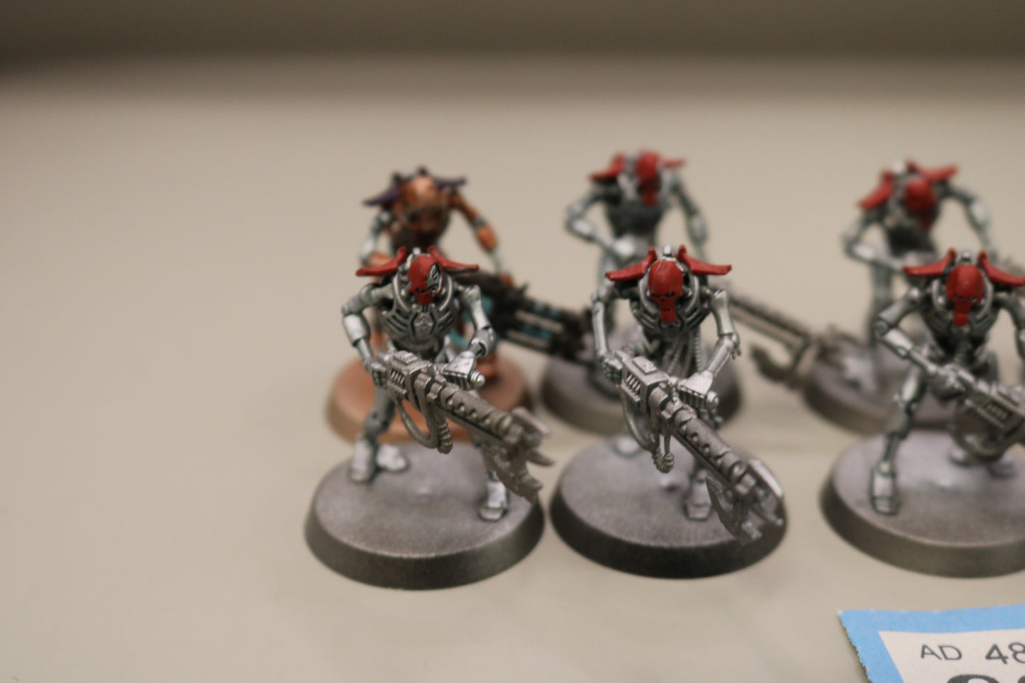 10x Necron Warriors 607 Necrons Well Painted Warhammer 40k