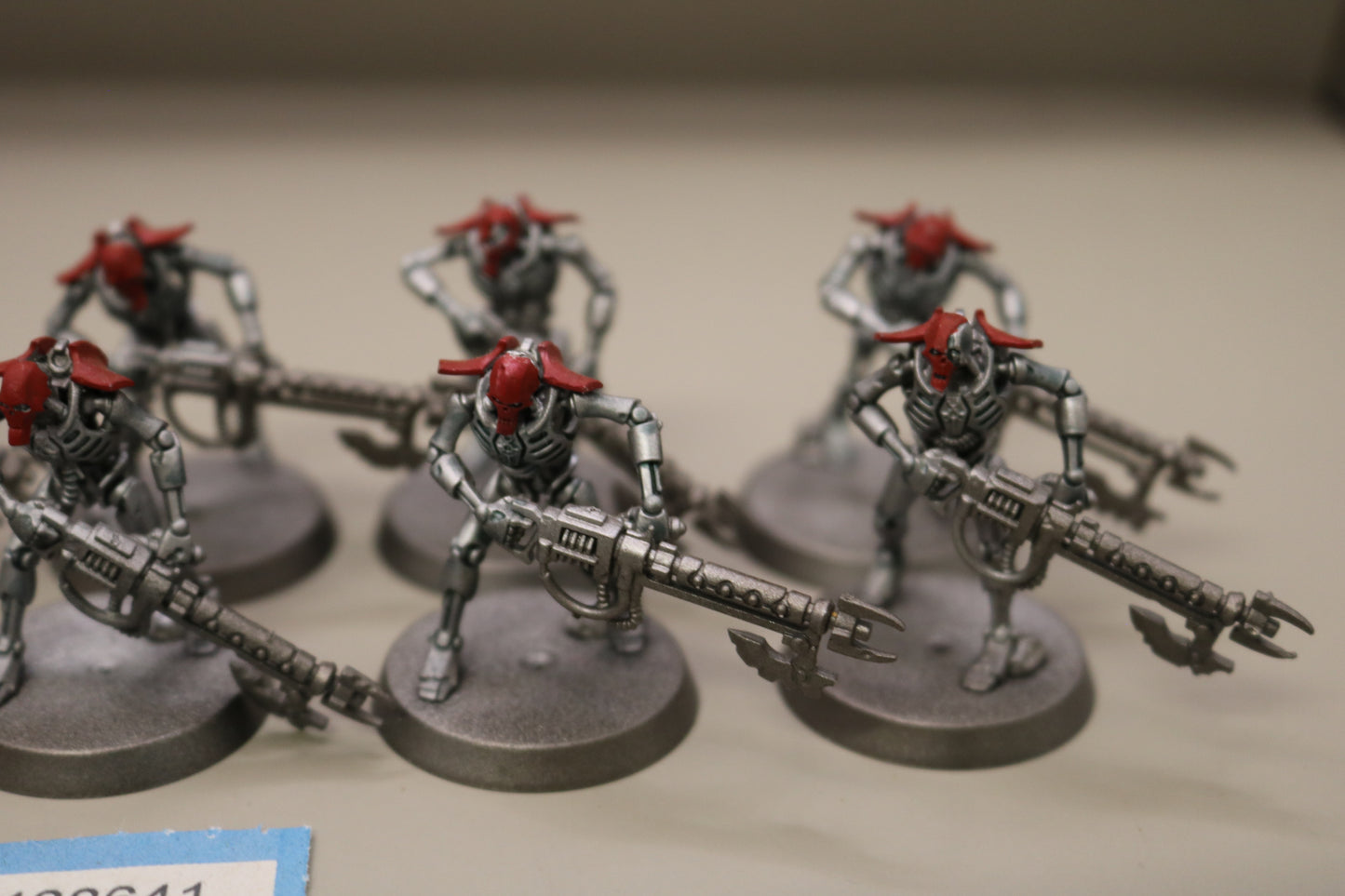 10x Necron Warriors 607 Necrons Well Painted Warhammer 40k