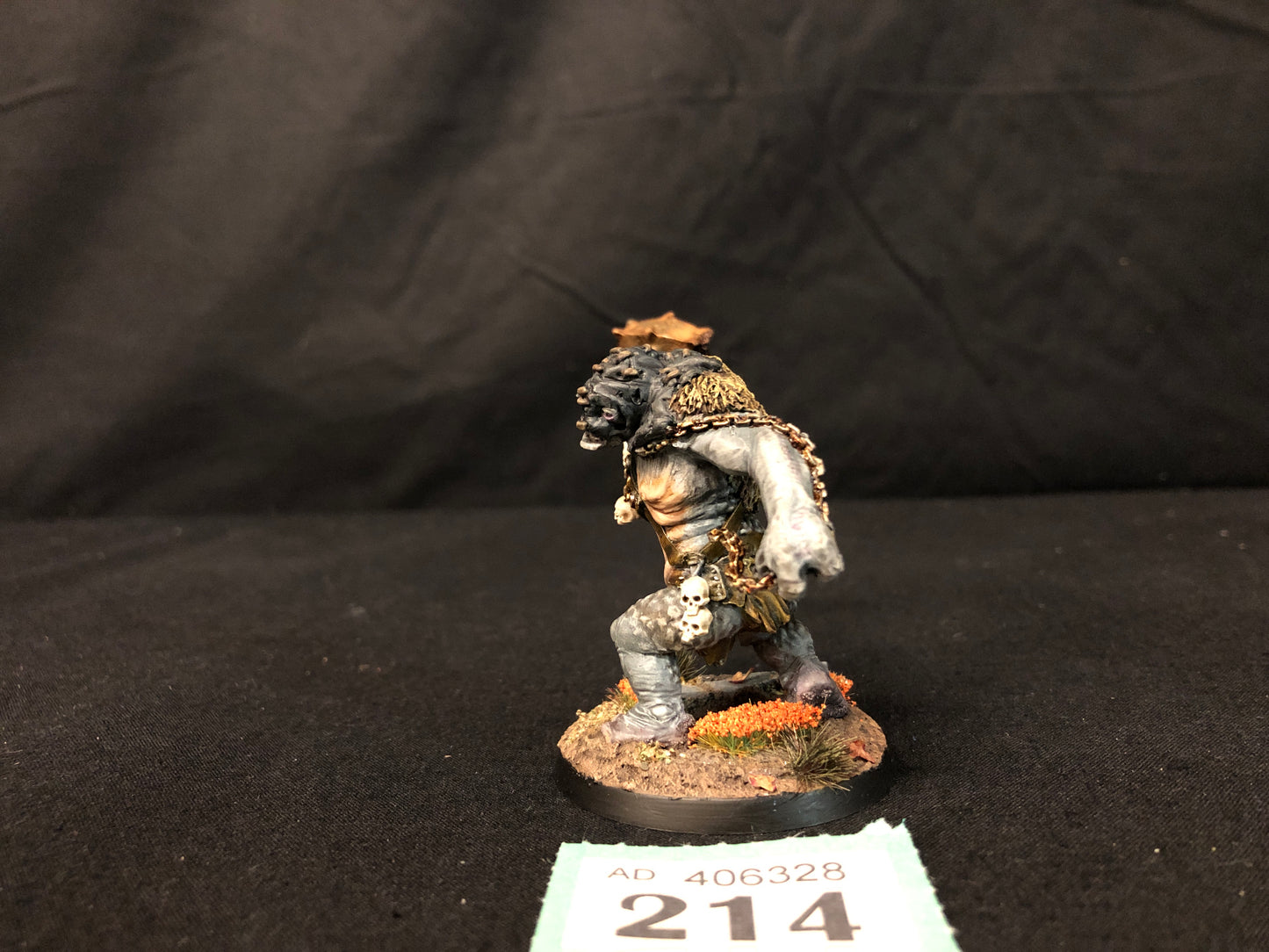 Cave Troll with Hammer #214 VERY Well Painted Evil MESBG Warhammer 40k