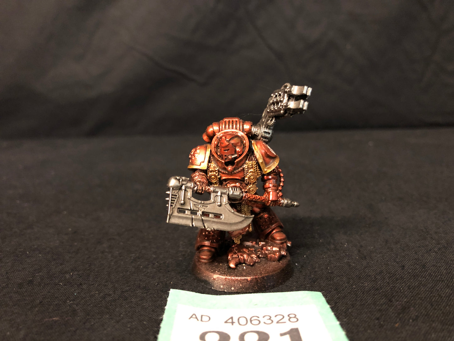Legion Praetor with Power Axe #221 Legiones Astartes Space Marines Warhammer 40k 30k