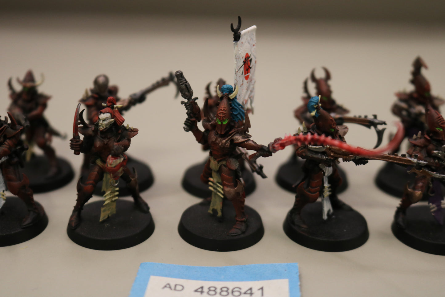 10x Kabalite Warriors 636 Drukhari Well Painted Warhammer 40k