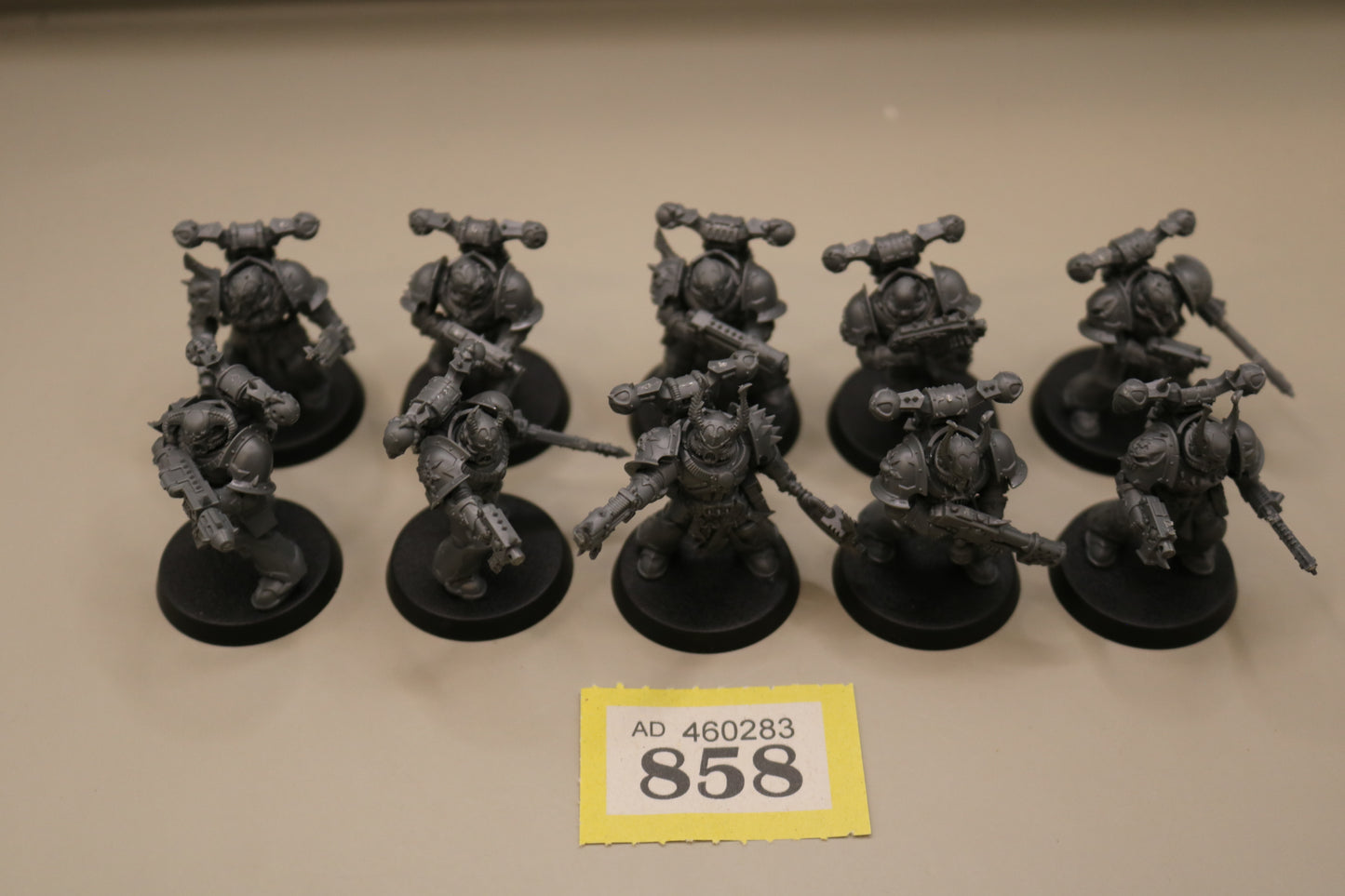 10x Legionaires #858 Chaos Space Marines Warhammer 40k