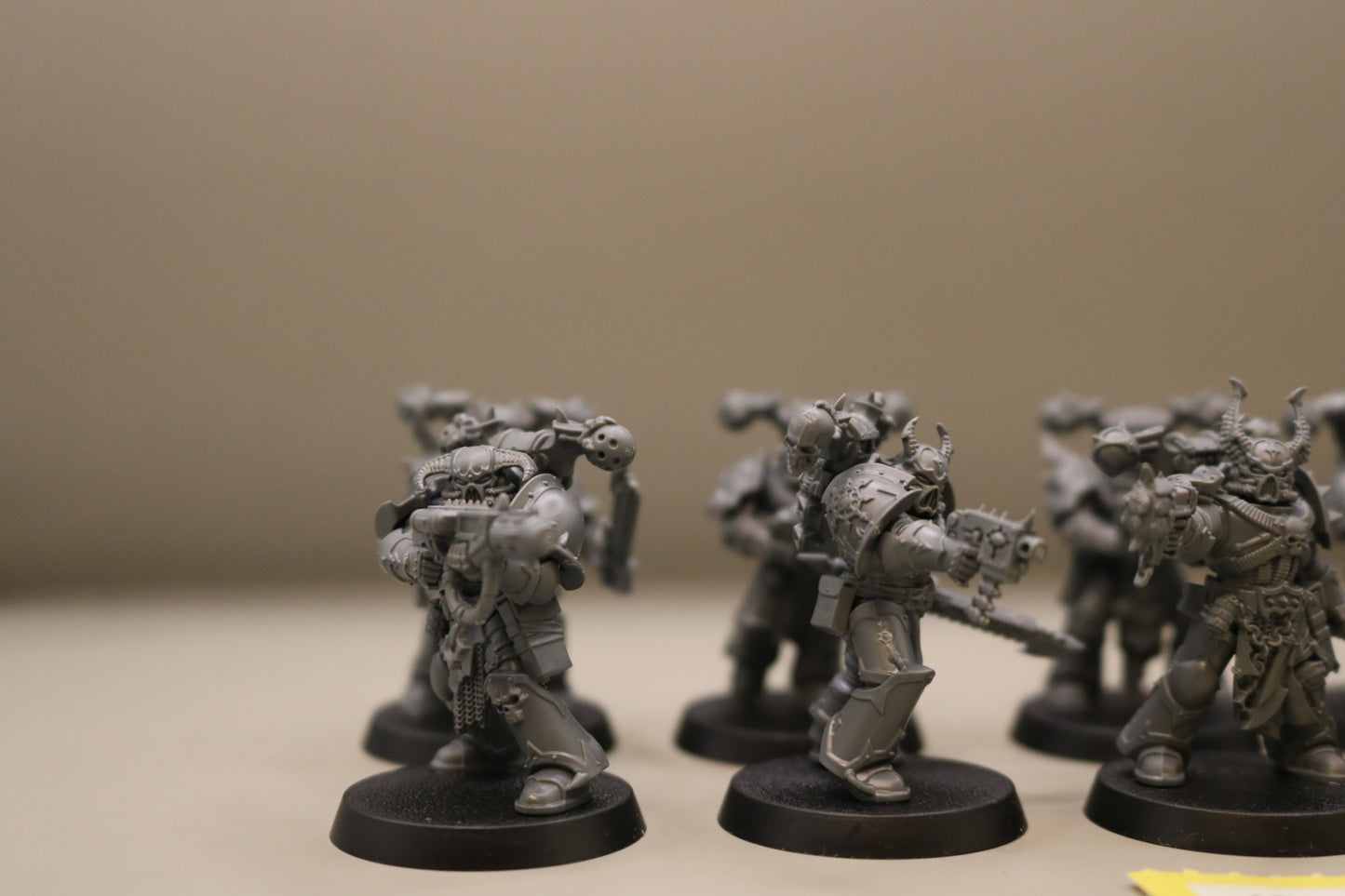 10x Legionaires #858 Chaos Space Marines Warhammer 40k