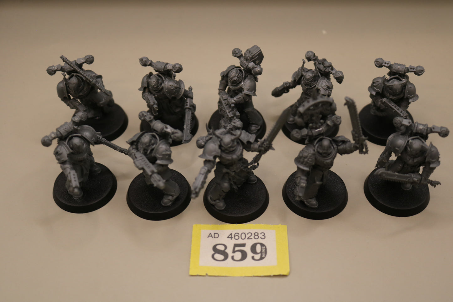 10x Legionaires #859 Chaos Space Marines Warhammer 40k