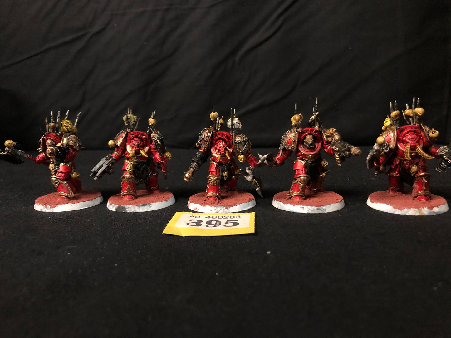 5x Chaos Terminators Squad #395 Chaos Space Marines Warhammer 40k