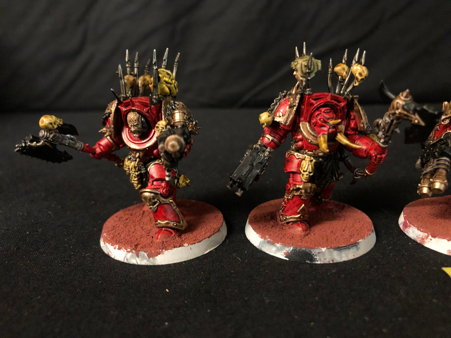 5x Chaos Terminators Squad #395 Chaos Space Marines Warhammer 40k