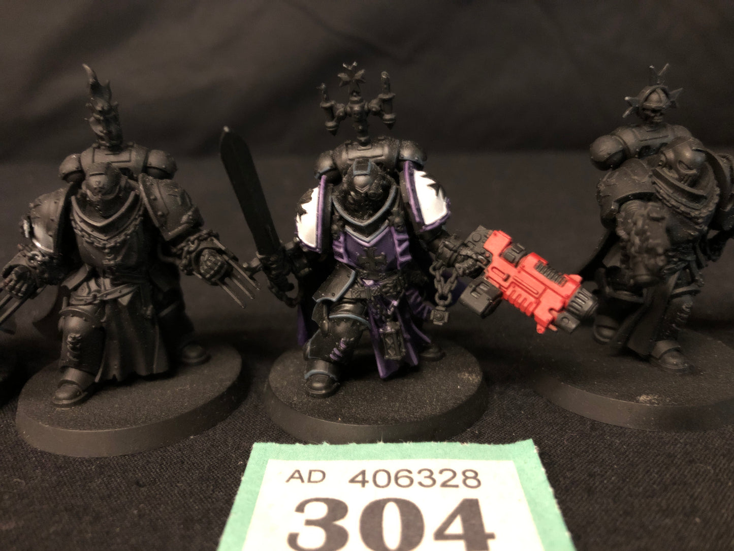 5x Sword Brethren Black Templar #304 Space Marines Warhammer 40k
