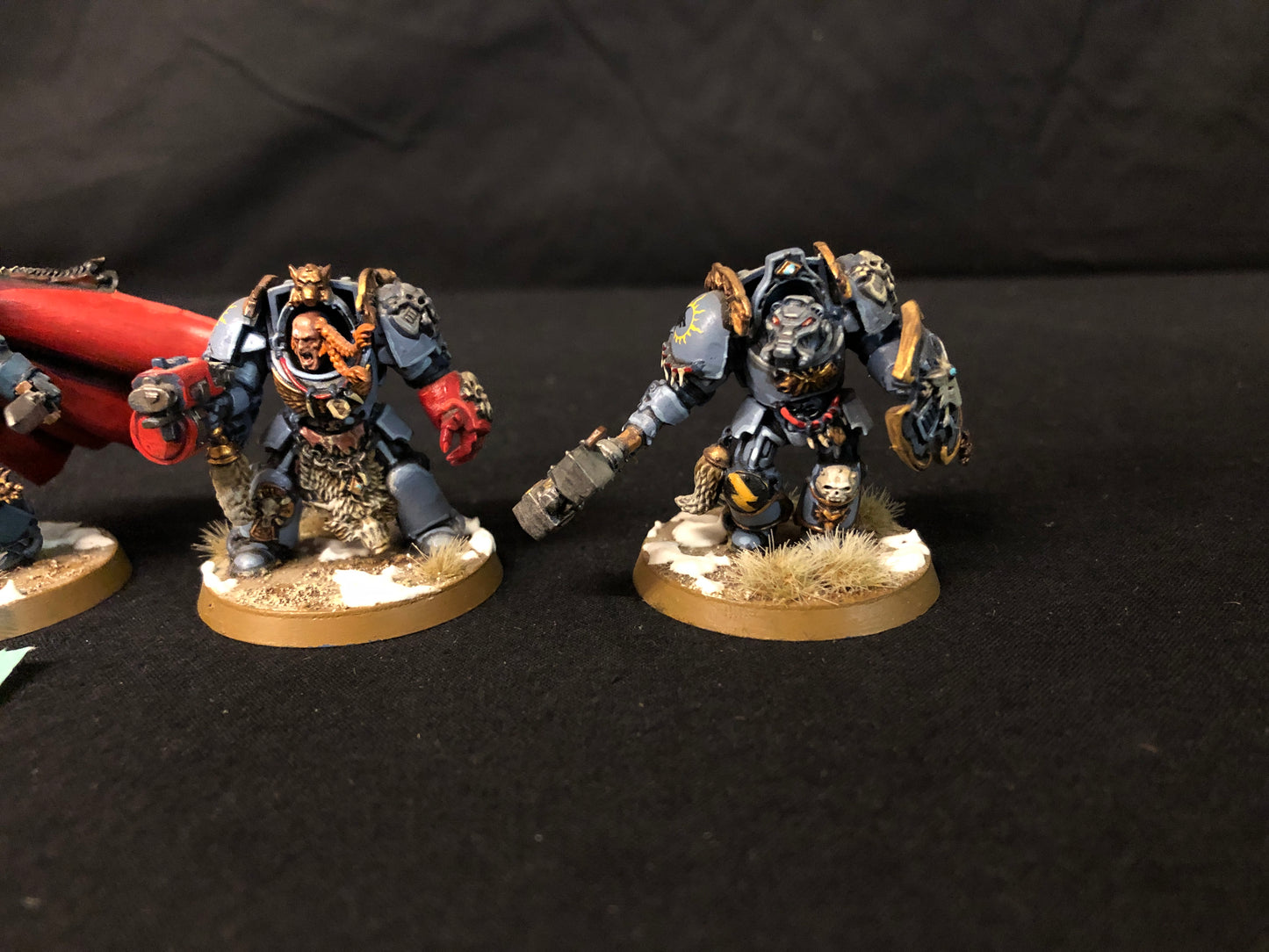 5x Wolf Guard Terminators #307 VERY Well Painted Space Wolves Space Marines Warhammer 40k