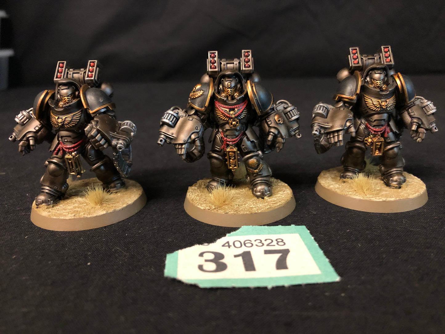 3x Primaris Aggressors #317 Well Painted Space Marines Warhammer 40k