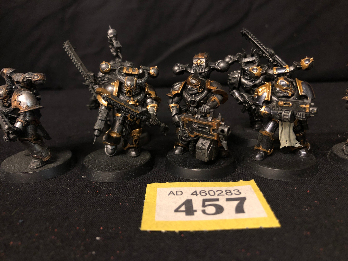7x Chaos Sapce Marines #457 Chaos Space Marines Warhammer 40k
