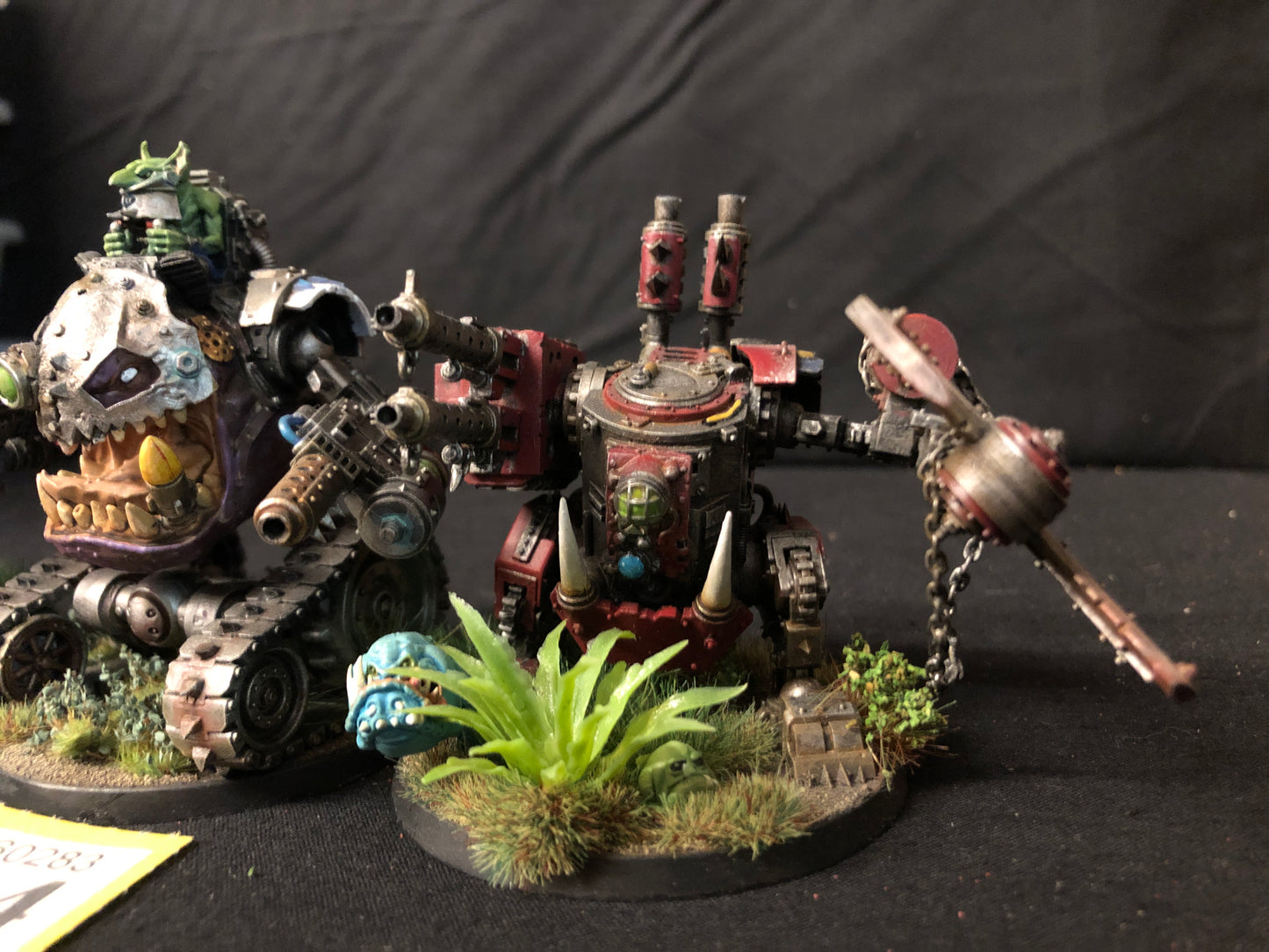 3x Kustom Killa Kanz #464 VERY Well Painted Orks Warhammer 40k