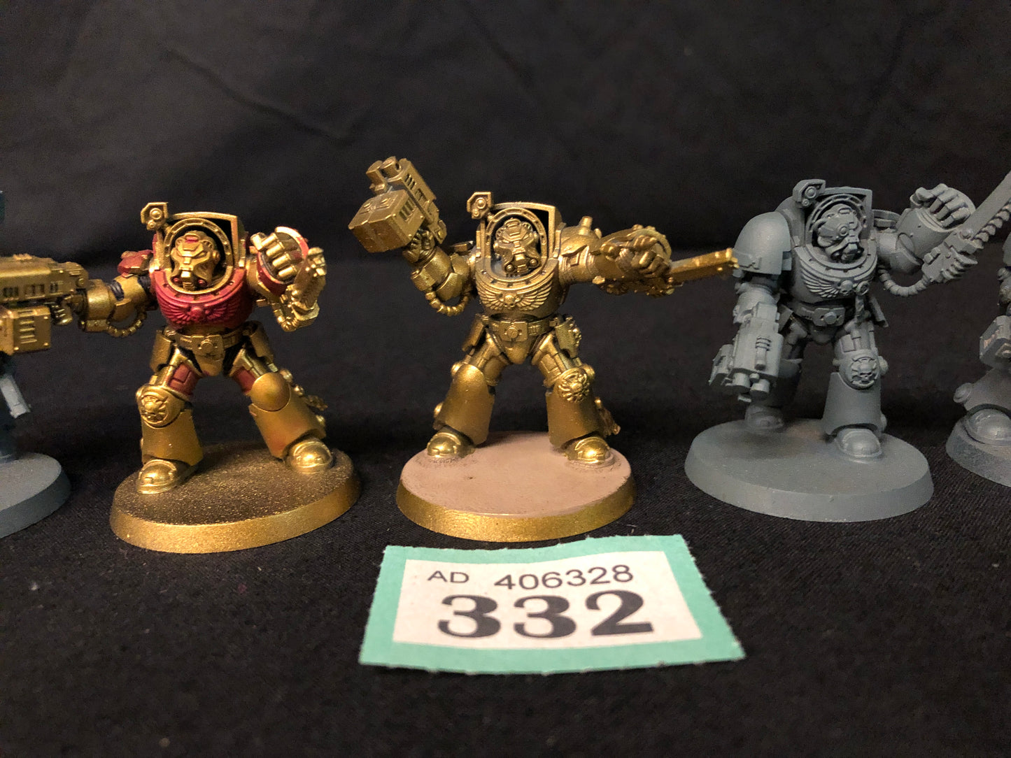 5x Terminator Squad Primaris #332 Space Marines Warhammer 40k