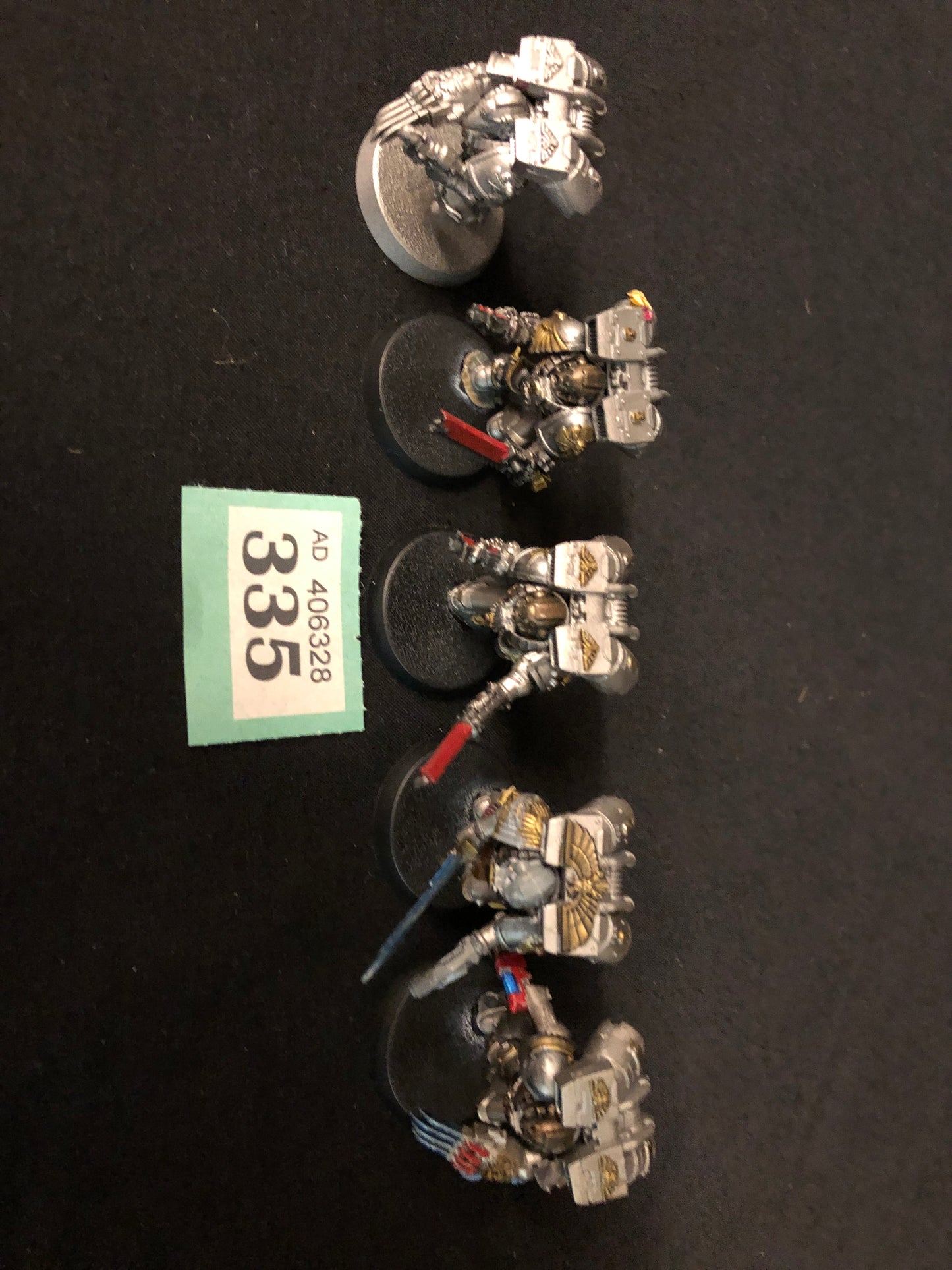 5x Vanguard Veterans #335 Space Marines Warhammer 40k