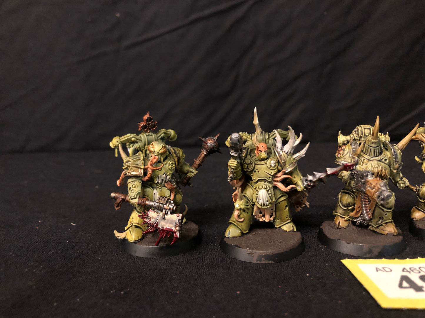 5x Plague Marines #493 Death Guard Warhammer 40k