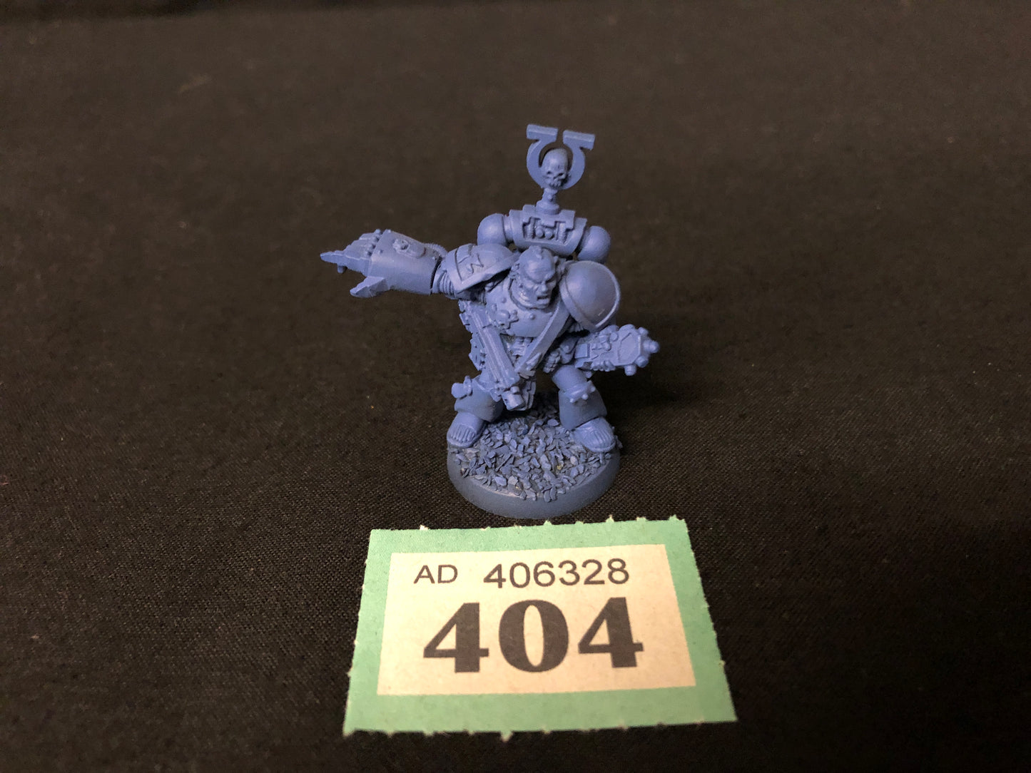 Veteran Sergeant #404 Space Marines Warhammer 40k