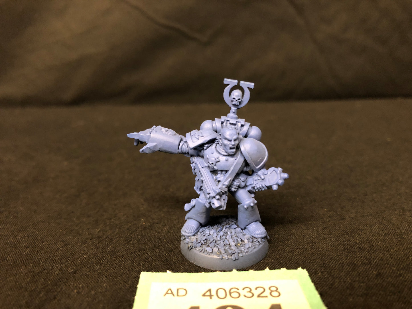 Veteran Sergeant #404 Space Marines Warhammer 40k