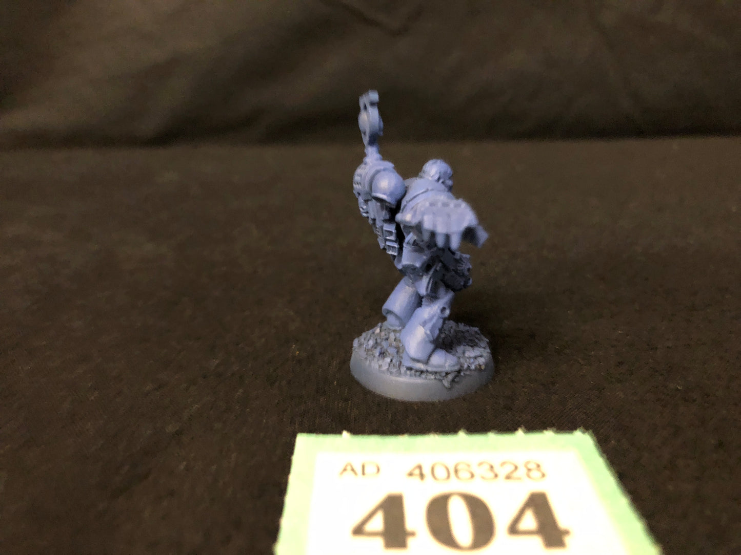 Veteran Sergeant #404 Space Marines Warhammer 40k